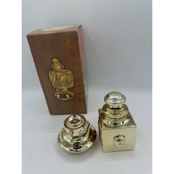 Vintage Avon Auto Lantern Decanter-Deep Woods After Shave & Talc New - Picture 4 of 5